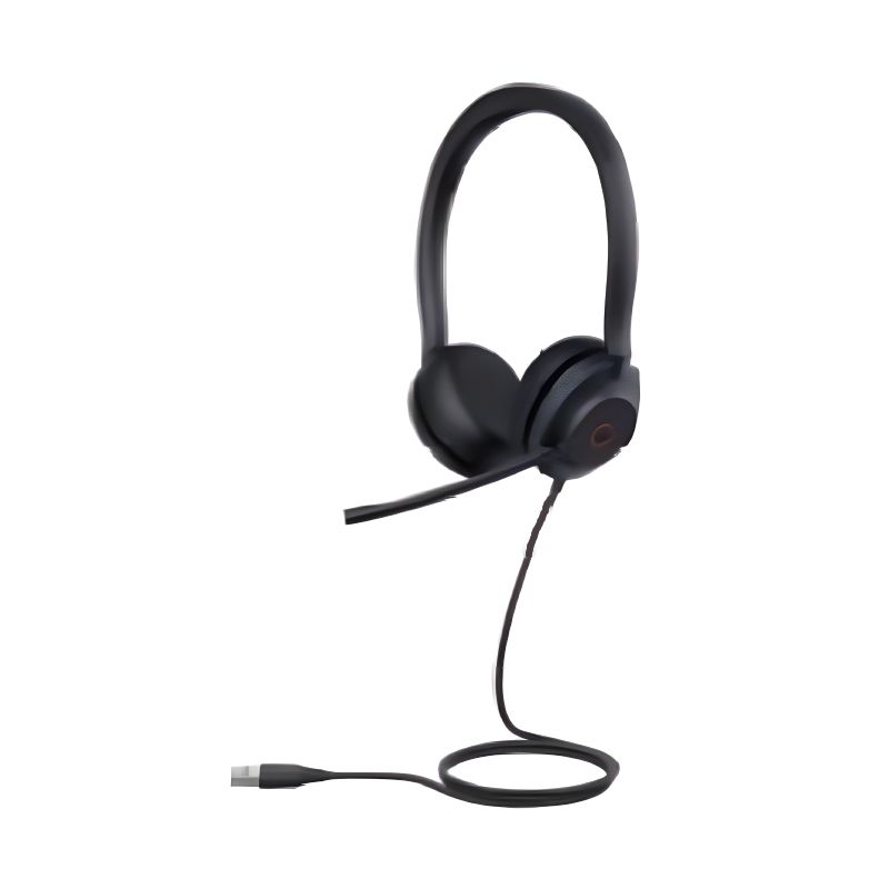 Yealink UH35 Teams  Duo USB-A Headset Zwart